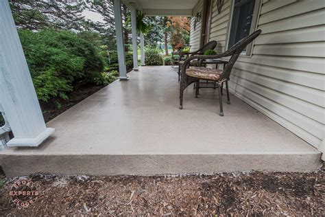 York, PA Epoxy Davenport Quartz Front Porch & Walkway - Epoxy Floor Experts