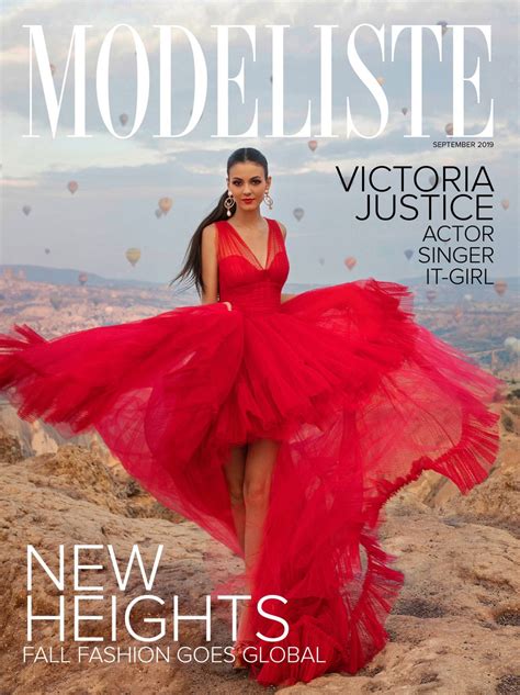 VICTORIA JUSTICE for Modeliste Magazine, Septemeber 2019 – HawtCelebs