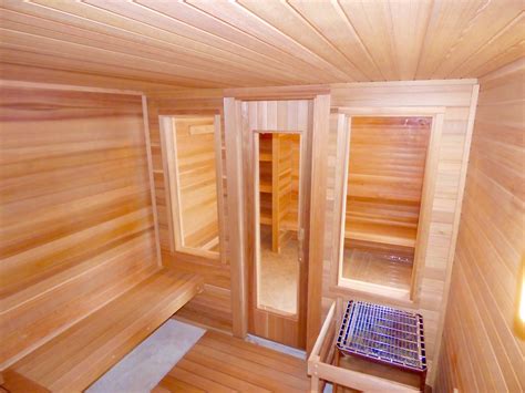 Home Sauna Kits - Installed or Shipped - Peterson Sauna