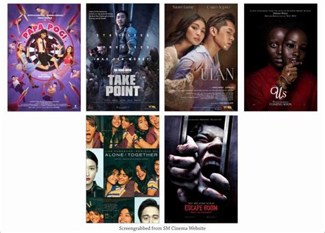 SM CINEMA: List Of Movies Showing Today March 21, 2019