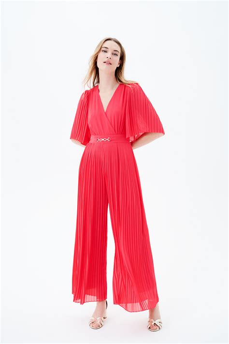 Paulette jumpsuit fuchsia pink woman