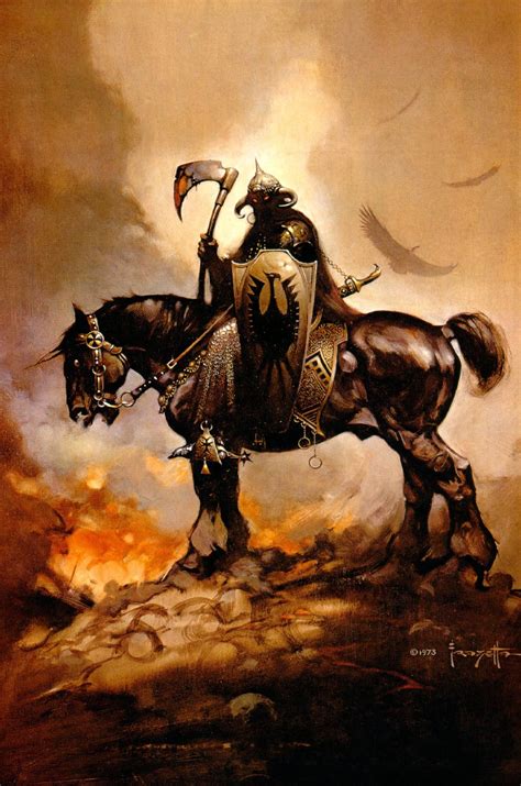 Illustrator Paul Combs: Frank Frazetta 1928-2010