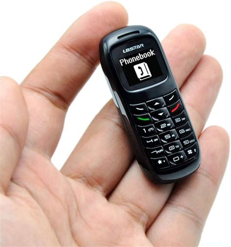 Amazon.com: Smallest Mobile Phone L8Star BM70 Tiny Mini Mobile ...