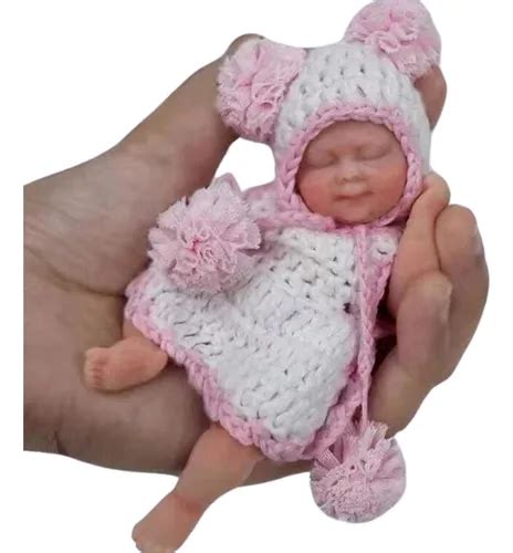 Mini Bebê Reborn Para Comprar - Mini Bebê Reborn Silicone Sólido | Frete grátis