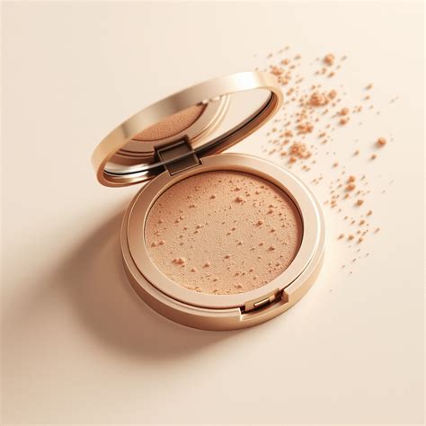 elegant gold compact image makeup compact powder
