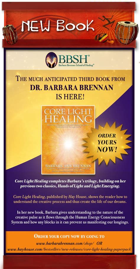 Barbara Brennan's third book is HERE! Get your copy NOW! ind out more ...