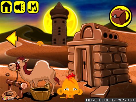Игра Счастливая Обезьянка 496: Три Верблюда (Monkey GO Happy Stage 496 ...