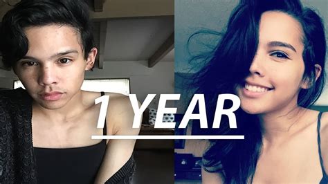 ONE YEAR ON HORMONES! | MtF Transition Timeline | Doovi