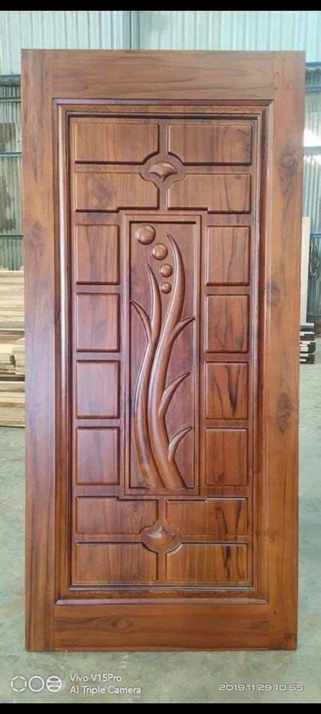 teak wood single door  rs square feet sagwan door  umarkhed