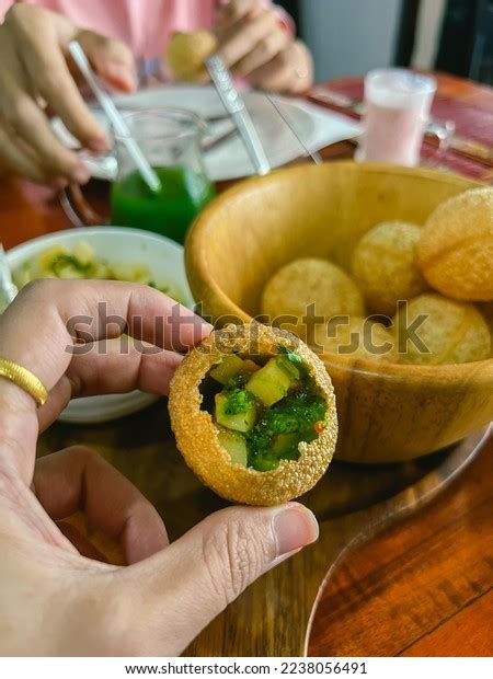 Pani Puri Popular Indian Street Food Stock Photo 2238056491 | Shutterstock