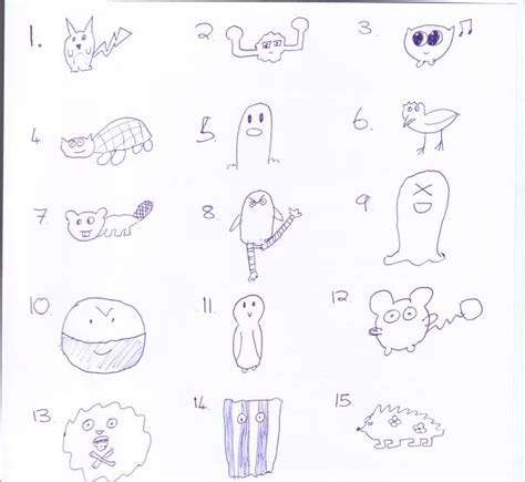 Guess The Drawing at PaintingValley.com | Explore collection of Guess ...