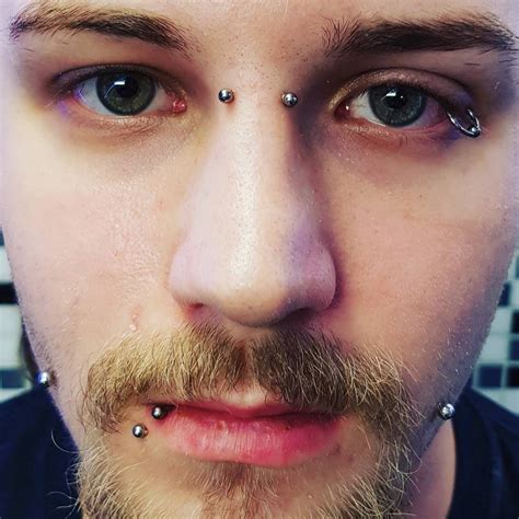 Marc Stingl Piercing Vienna on Instagram: “Bridge, Labret & Eyelid ...