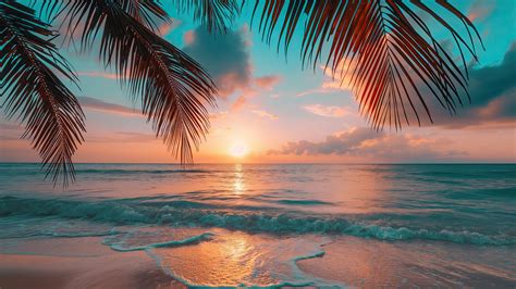 sunset beach wallpaper sunset beaches wallpapers wallpaper cave