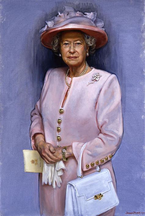 portrait  queen elizabeth ii unveiled queen elizabeth portrait