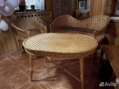 Мебель комплект натуральный ротанг купить в Красногорске | Товары для ...