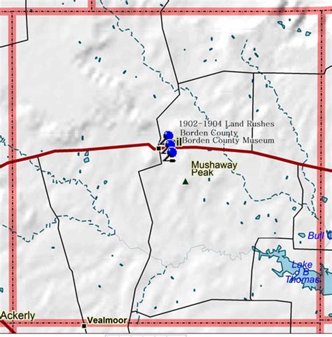 Borden County Historical Markers | Fort Tours