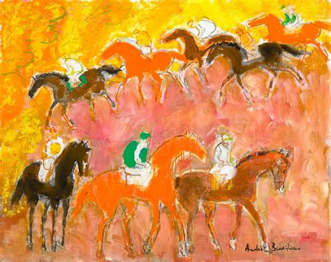 André Brasilier - Les chevaux de feu by André Brasilier at 1stDibs