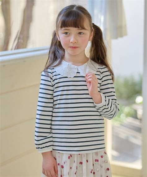 ANY（エニィ） tシャツ 「チェリーベリーシリーズ」刺繍 ブラウス キッズ 子供服 女の子 : ZOZOTOWN Yahoo!店 - 通販 ...