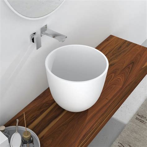 deep bowl bathroom sink rispa