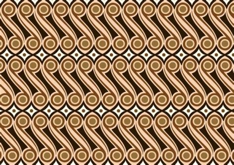 inspirasi  motif batik parang kawung  grompol berasal  daerah