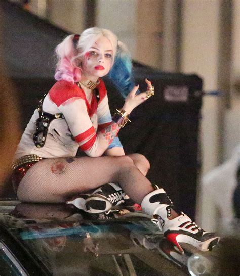 Margot Robbie on Suicide Squad set -21 – GotCeleb