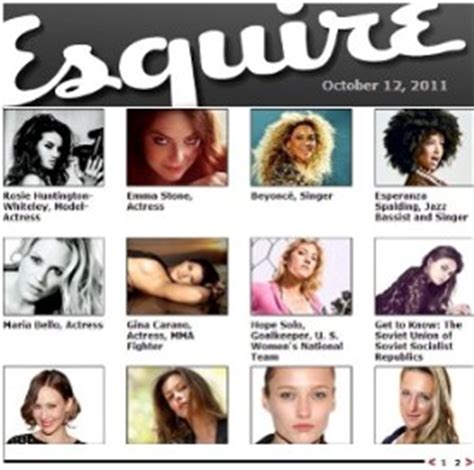 Gina Carano named one of Esquire Magazine’s 15 hottest