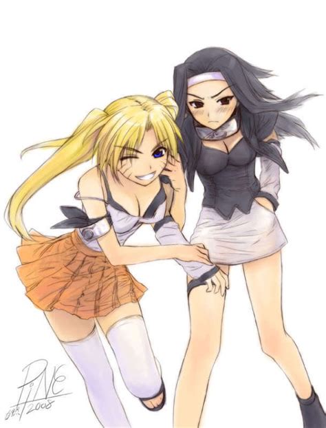 Naruto and sasuke as girls