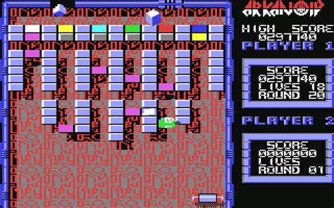 Arkanoid (1987) by Imagine C64 game