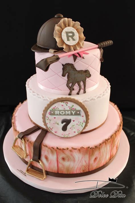 horse birthday cake 3