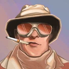 Raoul Duke by musina on Newgrounds