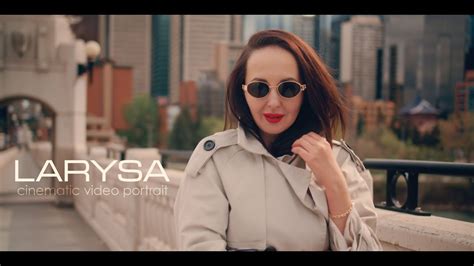 LARYSA | CINEMATIC VIDEO PORTRAIT | BMPCC4K + SIGMA 18-35 - YouTube
