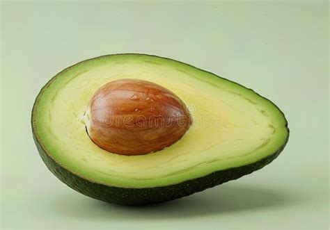 high resolution close   fresh ripe avocado   seed healthy