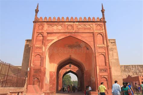 Agra Fort Historical Architecture Agra India Editorial Stock Photo ...