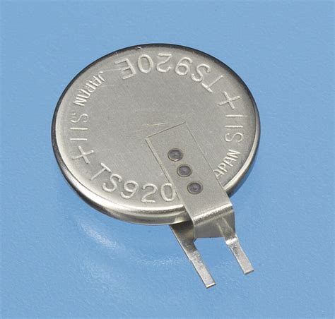TS Lithium Rechargeable Battery | Seiko Instruments Inc. Micro Energy ...