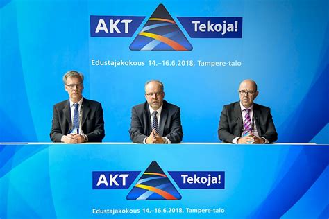 AKT XVII − AKT:n tuore johto ei niele hallituksen toimia | AKT