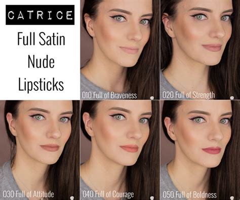 Catrice full satin nude lipsticks – Artofit