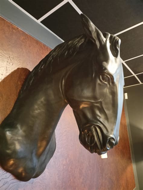 Tête de Cheval en Résine - Dimensions 45x85x67 cm - DP Decoration