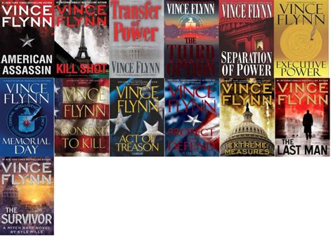 Vince Flynn – Mitch Rapp Series – The Real Book Spy