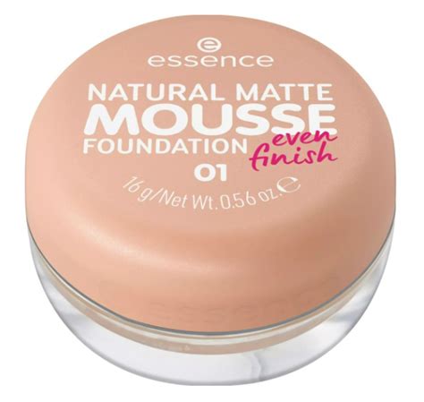 Тональный мусс для лица Essence natural matte mousse foundation | отзывы