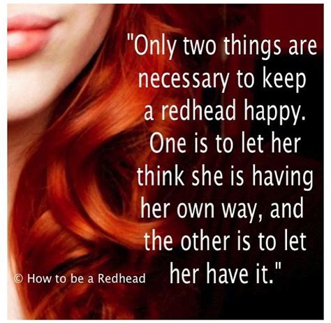Pin by laura rhoades on Life of a ginger | Red hair quotes, Redhead