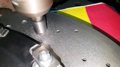 drilling brake disc youtube