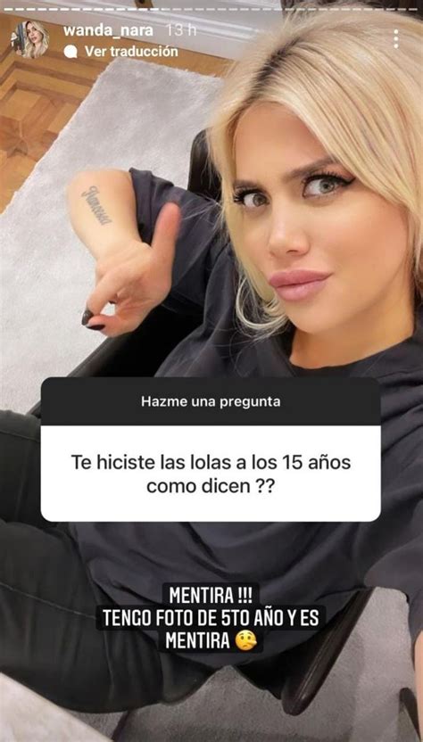 ¡Explotó! Wanda Nara sin filtro sobre sus lolas: Tengo foto