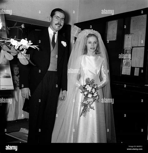 Lord Lucan marriage to Veronica Duncan November 1963 at Holy Trinity ...