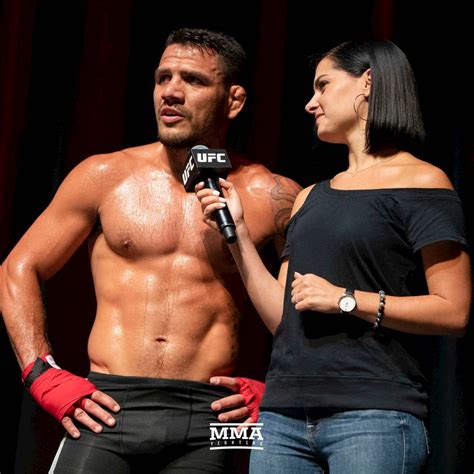Download Rafael Dos Anjos Being Interviewed Wallpaper | Wallpapers.com