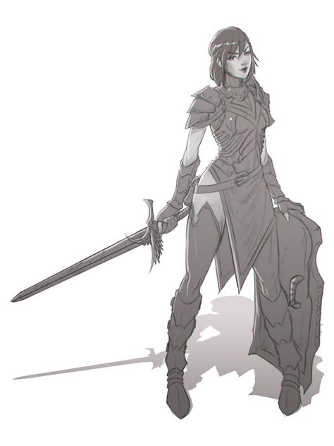 Knight Sketch 3 by Koyorin on DeviantArt