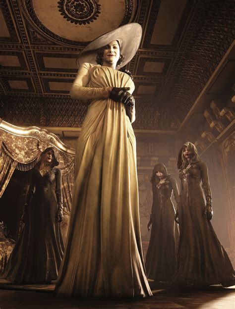 Alcina Dimitrescu The Tall Lady Of Castle Dimitrescu