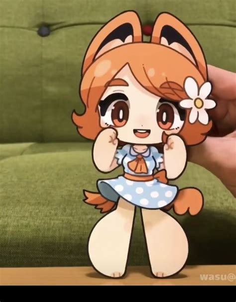 Wasu_Art🦊🌼 | Милые рисунки, Бумажные куклы, Бумажные поделки