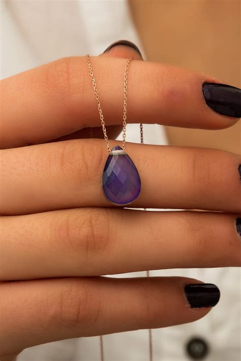 mood necklace color 8