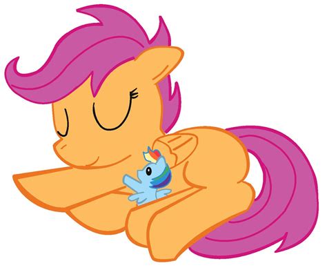 Scootaloo sleep by sallycars on DeviantArt