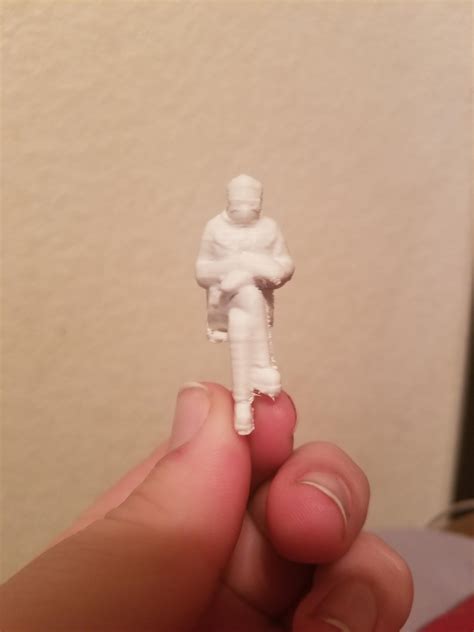 My first ever 3d print, just got the Ender 3 set up today! The legs